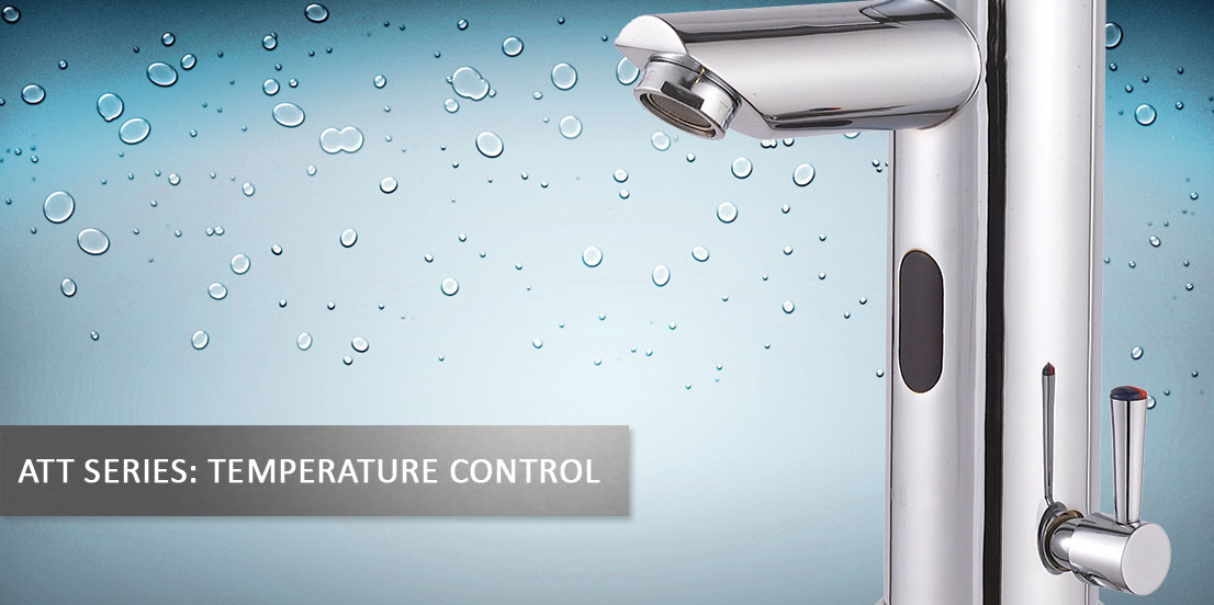 Electronic taps with temperature control