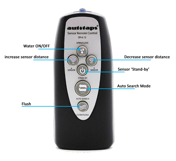Sensor remote control